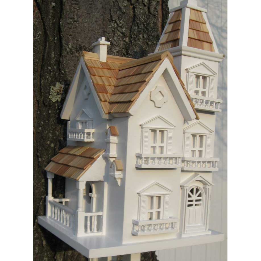 Victorian Manor Bird House with Bracket - Yard Envy