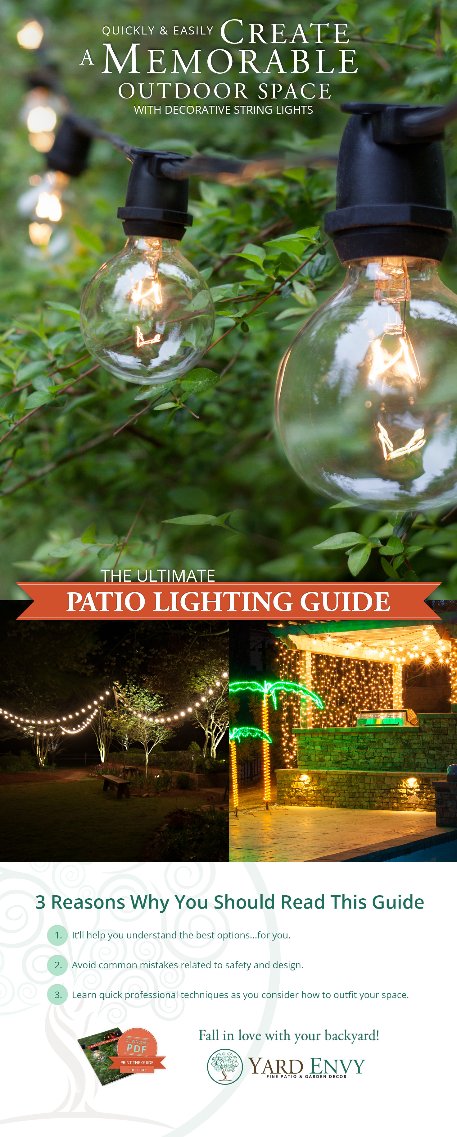 Patio Lights Guide: Chapter 2 - Yard Envy