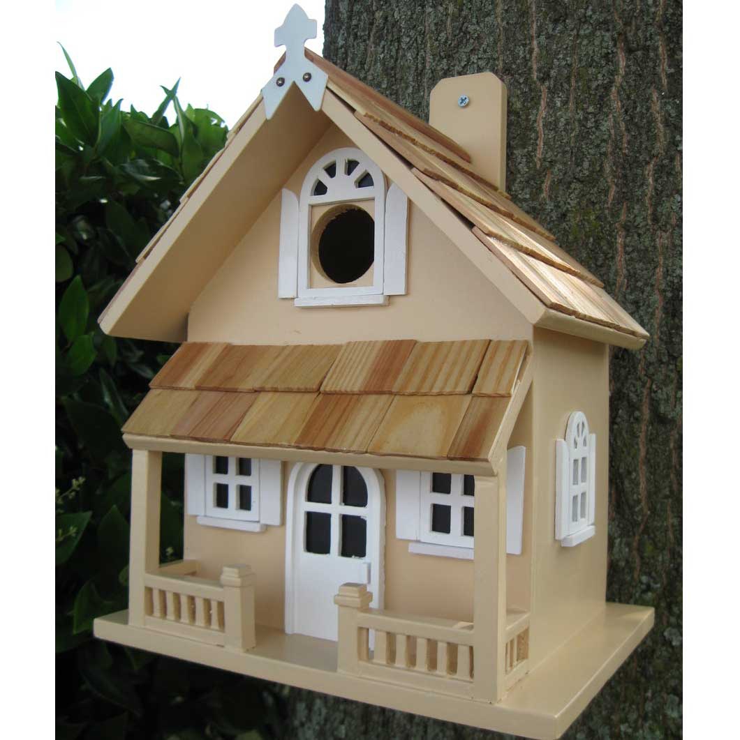 Victorian Cottage Bird House - Yard Envy