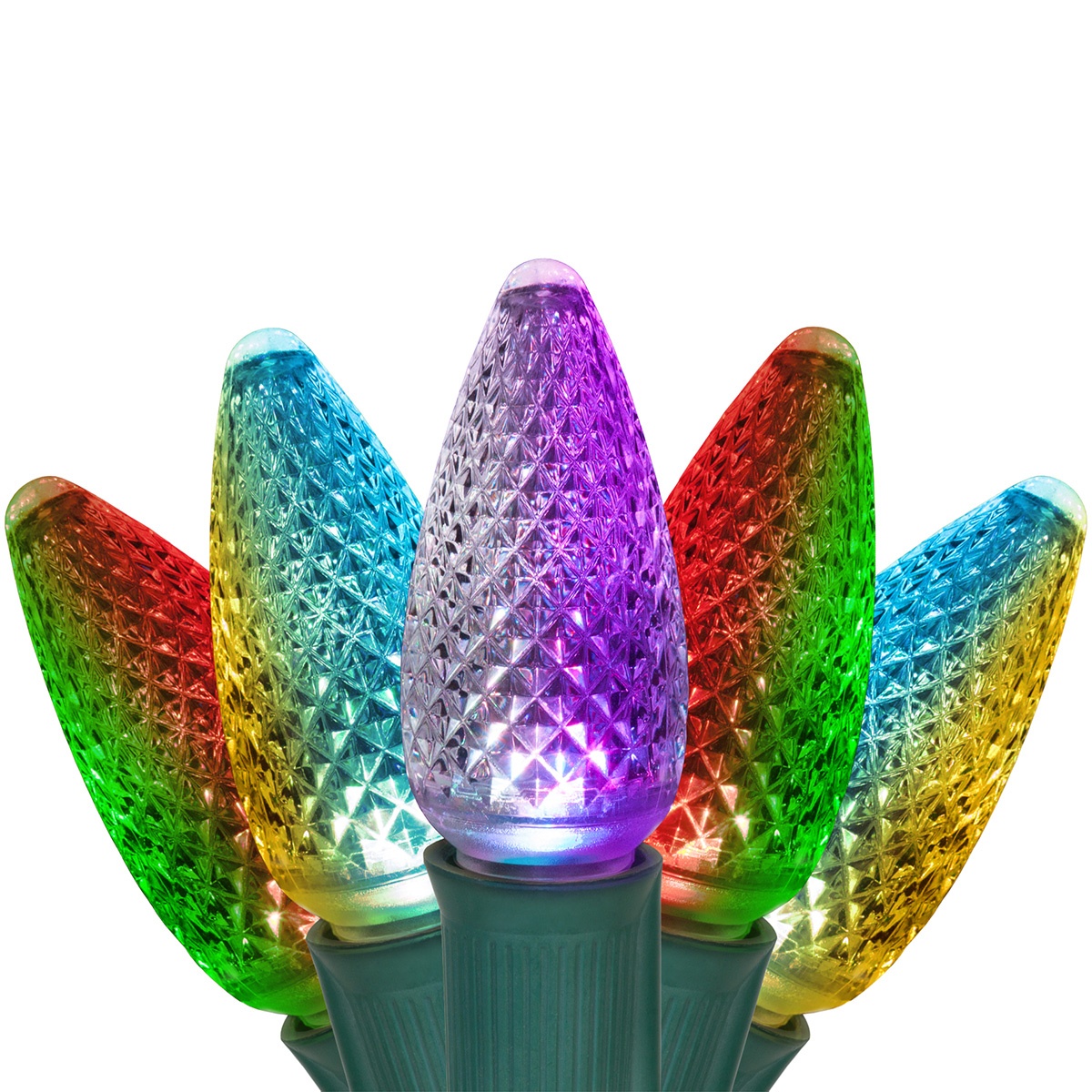 outdoor string lights led color changing