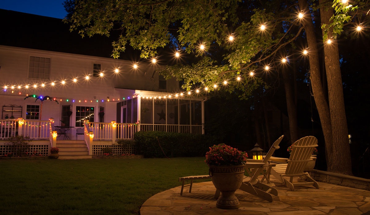 Patio Lights Yard Envy