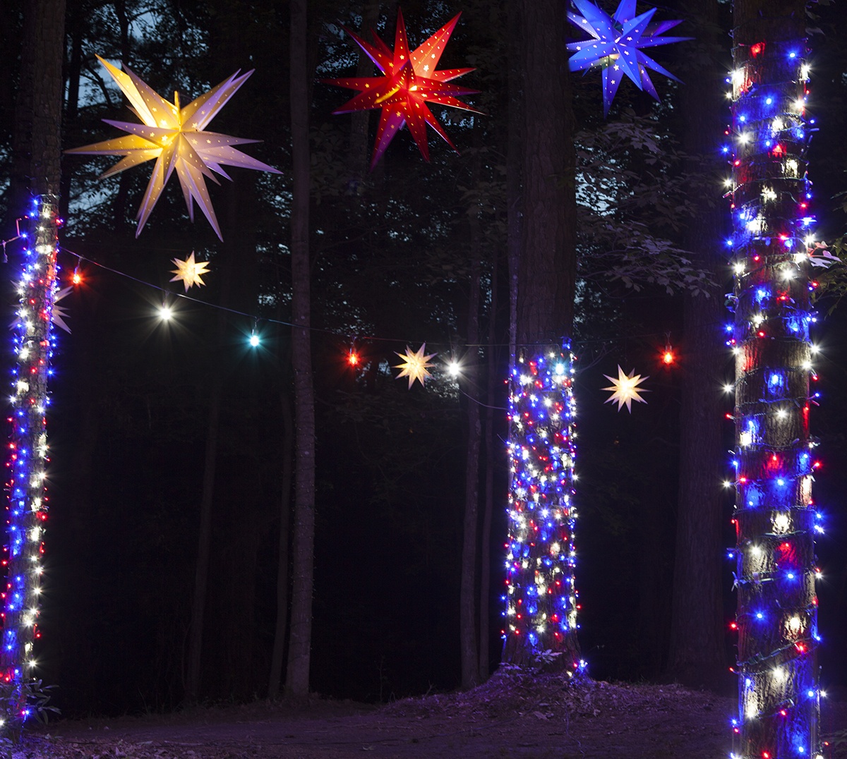 Patriotic Lights Decor Yard Envy