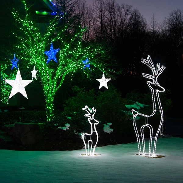 Animated Christmas Yard Decorations